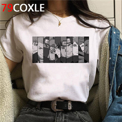 Naruto Summer Harajuku Cool Unisex Anime Funny Cartoon T-shirt