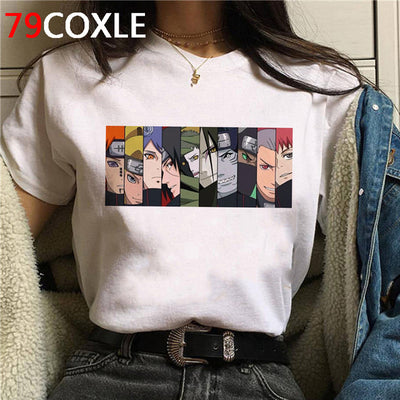 Naruto Summer Harajuku Cool Unisex Anime Funny Cartoon T-shirt