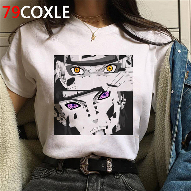 Naruto Summer Harajuku Cool Unisex Anime Funny Cartoon T-shirt