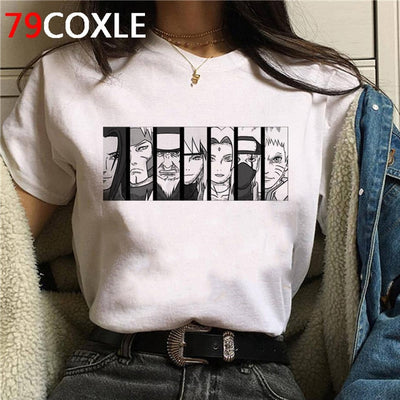 Naruto Summer Harajuku Cool Unisex Anime Funny Cartoon T-shirt