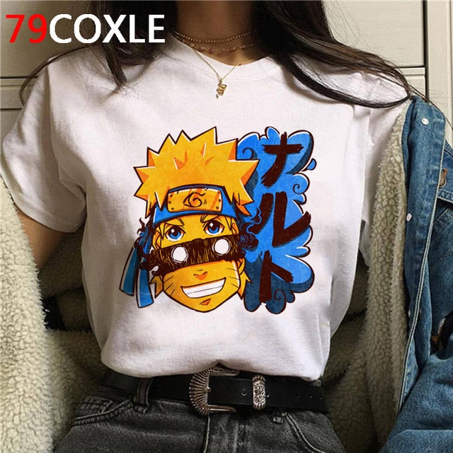 Naruto Summer Harajuku Cool Unisex Anime Funny Cartoon T-shirt