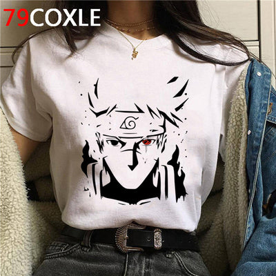 Naruto Summer Harajuku Cool Unisex Anime Funny Cartoon T-shirt