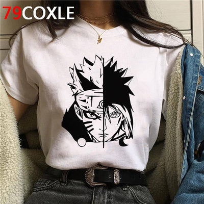 Naruto Summer Harajuku Cool Unisex Anime Funny Cartoon T-shirt