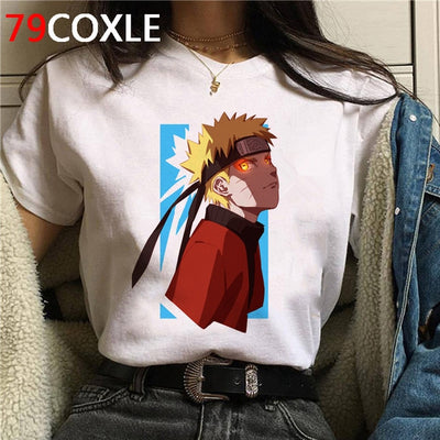 Naruto Summer Harajuku Cool Unisex Anime Funny Cartoon T-shirt
