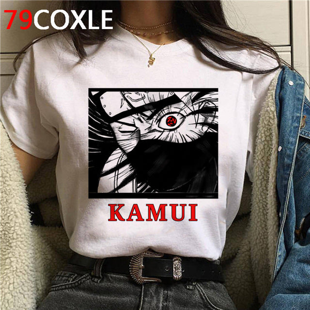 Naruto Summer Harajuku Cool Unisex Anime Funny Cartoon T-shirt