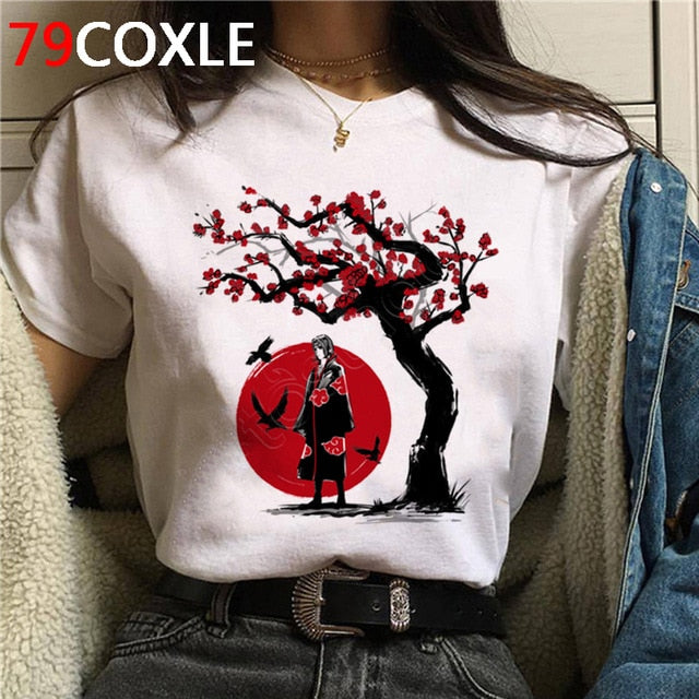 Naruto Summer Harajuku Cool Unisex Anime Funny Cartoon T-shirt