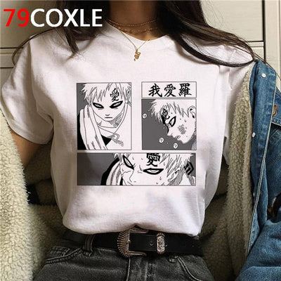 Naruto Summer Harajuku Cool Unisex Anime Funny Cartoon T-shirt