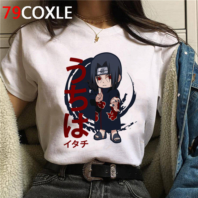 Naruto Summer Harajuku Cool Unisex Anime Funny Cartoon T-shirt