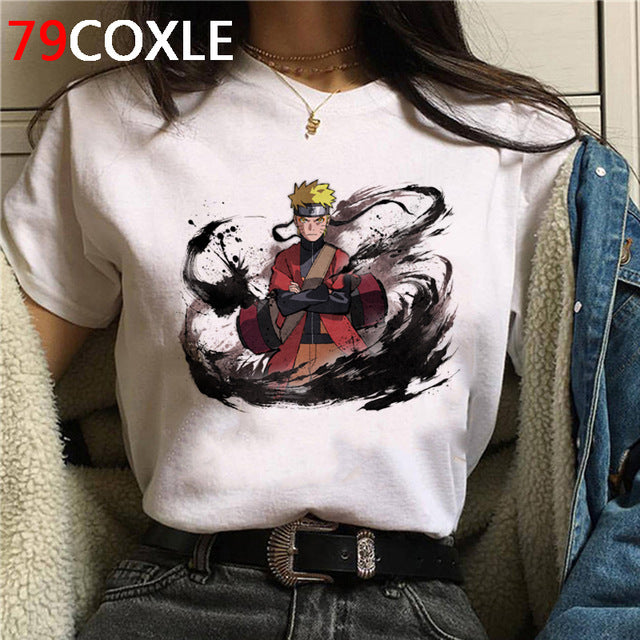 Naruto Summer Harajuku Cool Unisex Anime Funny Cartoon T-shirt